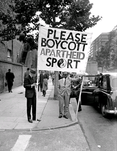 Sporting boycott of South Africa during the apartheid era Image